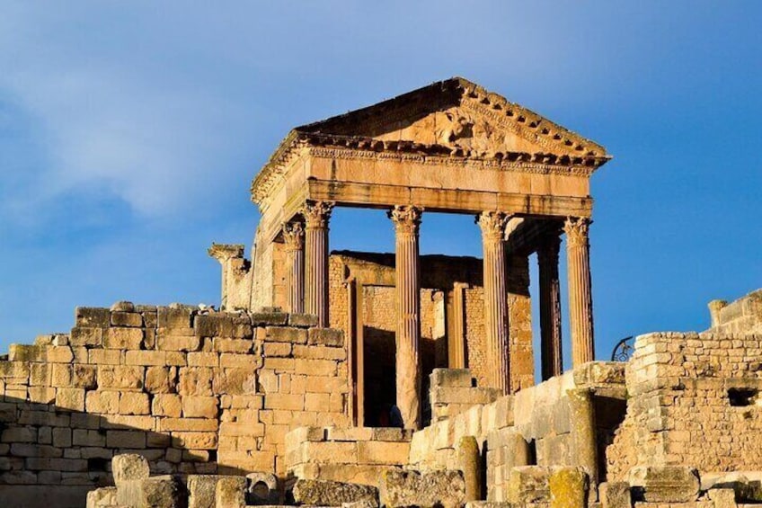 Guided and Private Tour to Oudhna and Testour and Dougga