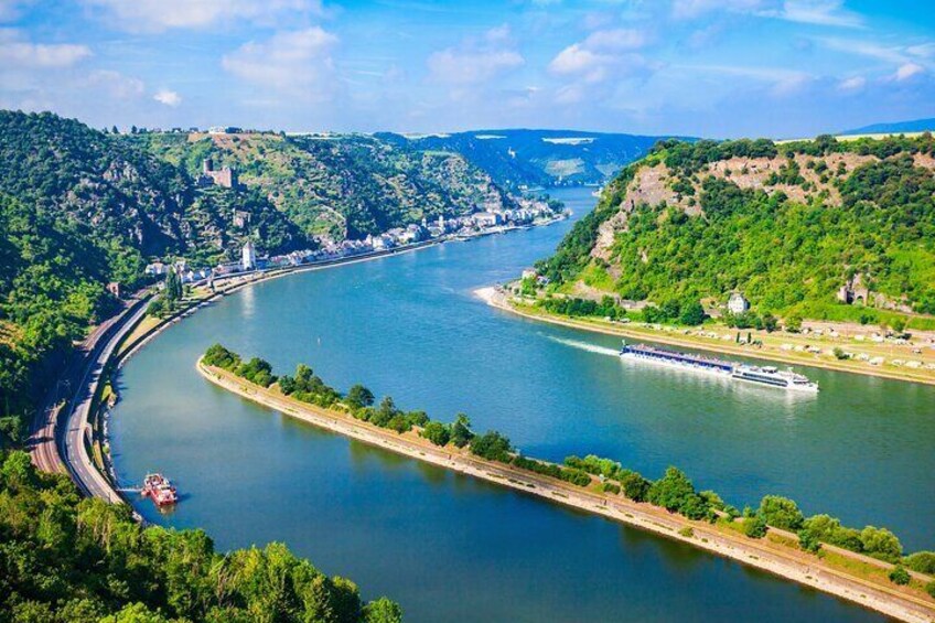 Private Tour Rhine Valley River from Frankfurt