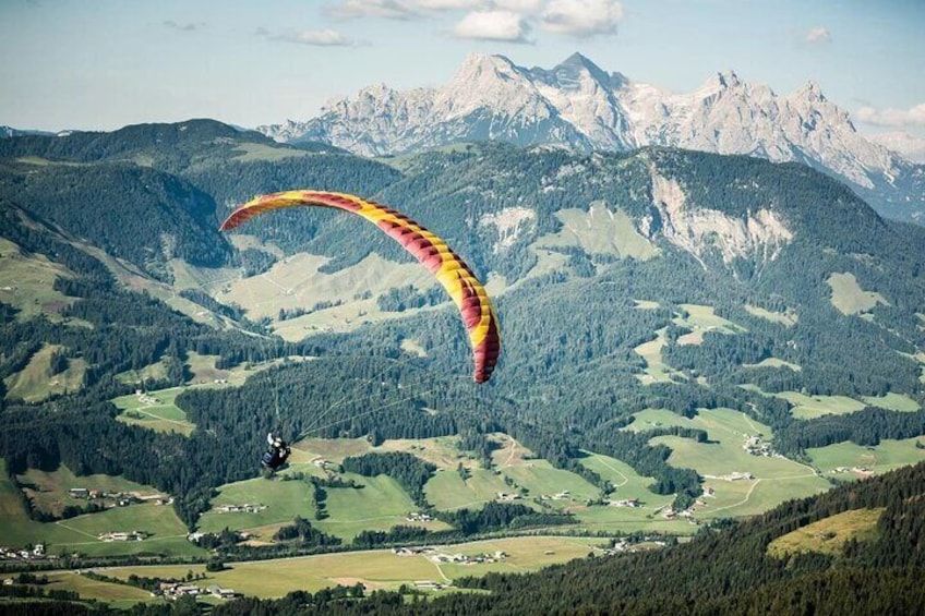 Tandem Paragliding St. Johann in Tyrol