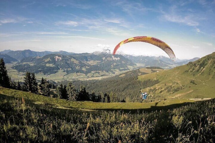 Tandem Paragliding St. Johann in Tyrol