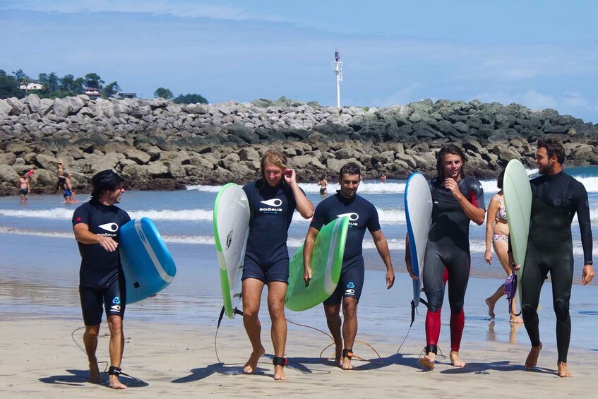 Picture 1 for Activity Surf Lessons in Bidart/Biarritz - All Equipment Included