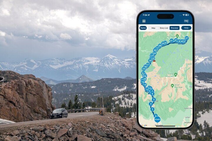 Beartooth Highway Self-Guided Driving Audio Tour