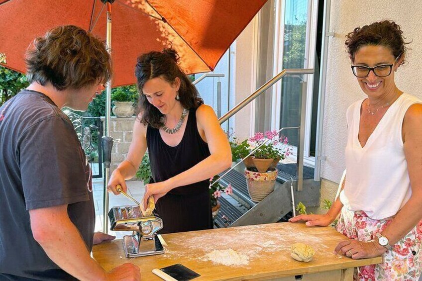 Private Italian Lasagna Cooking and Dining Class Experience