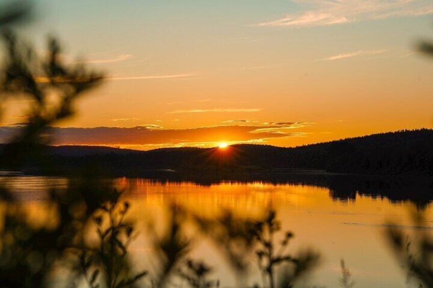 E-Fatbike Tour from Rovaniemi Midnight Sun or Sunset