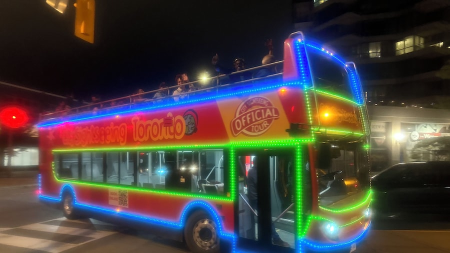City Sightseeing Toronto Guided Night Bus Tour