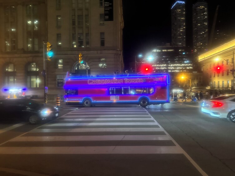 City Sightseeing Toronto Guided Night Bus Tour 