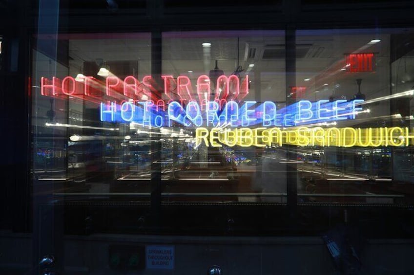 NYC Lunch at USA Brooklyn Deli in Times Square