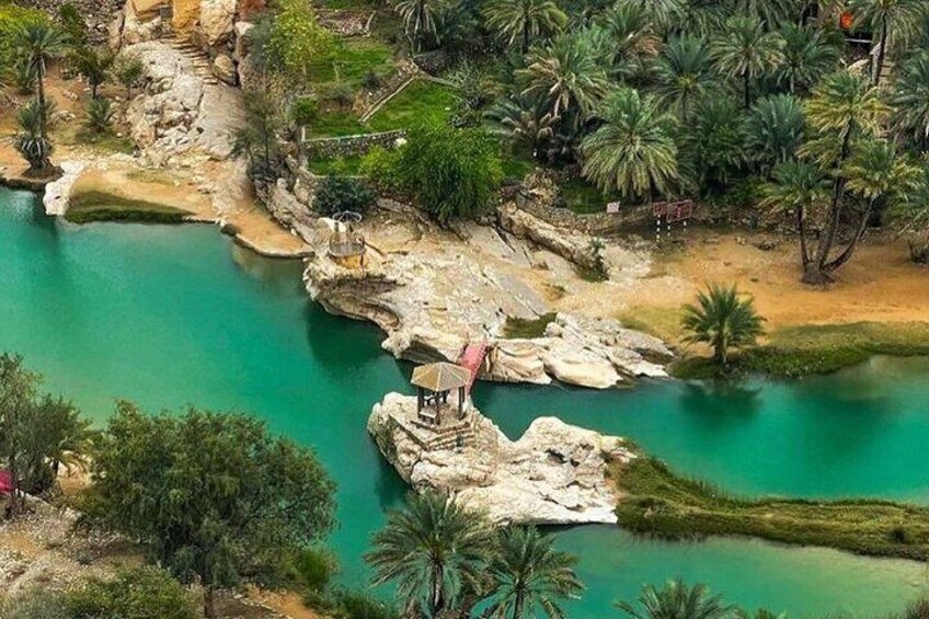 Full-Day Private Tour of Wahiba Sands Desert and Wadi Bani Khalid