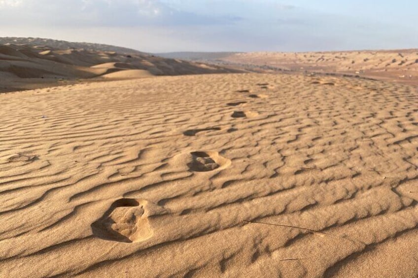 Full-Day Private Tour of Wahiba Sands Desert and Wadi Bani Khalid