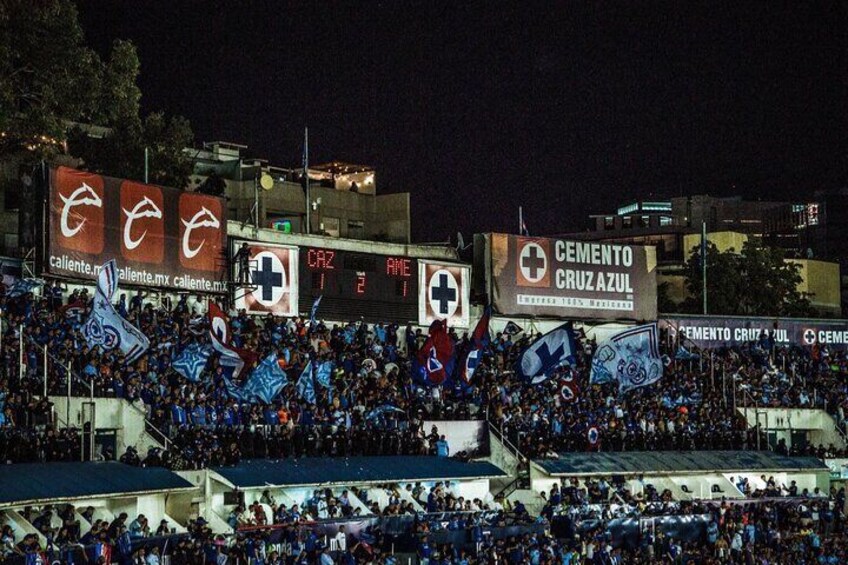 Tour to a Soccer Match at the Ciudad de los Deportes Stadium