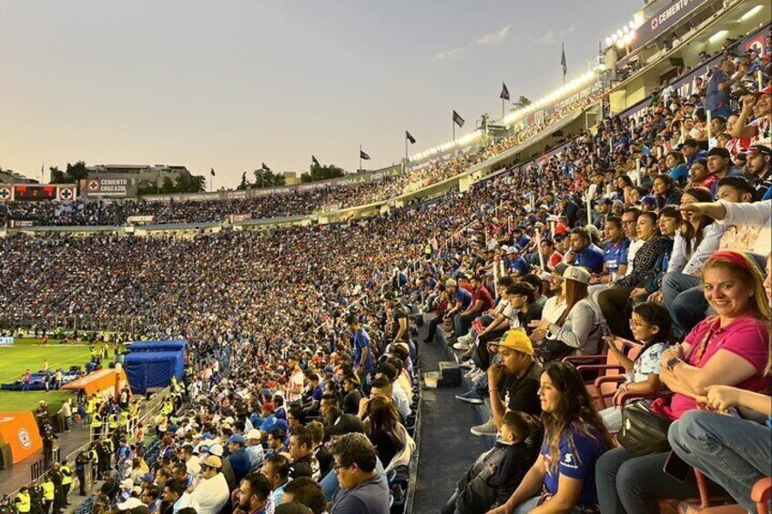 Tour to a Soccer Match at the Ciudad de los Deportes Stadium