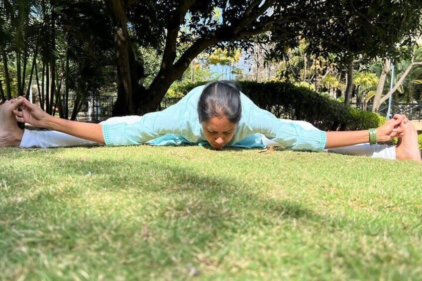 Yoga Pranayama Meditation session with a certified Guru in Mysore