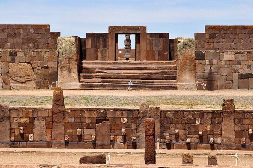 Half Day Private Tour of Tiwanaku Archeological Site from La Paz