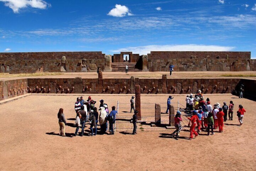 Half Day Private Tour of Tiwanaku Archeological Site from La Paz