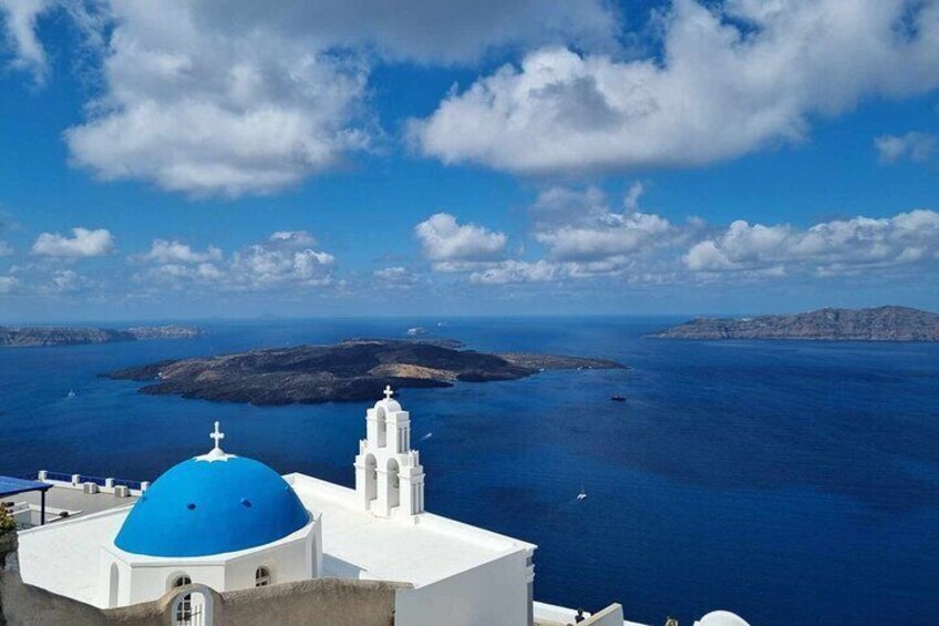 Santorini Sightseeing Half Day Private Tour