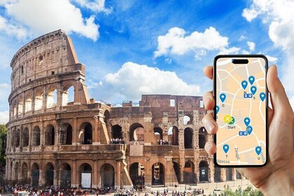 Self-guided scavenger hunt and city game in Rome