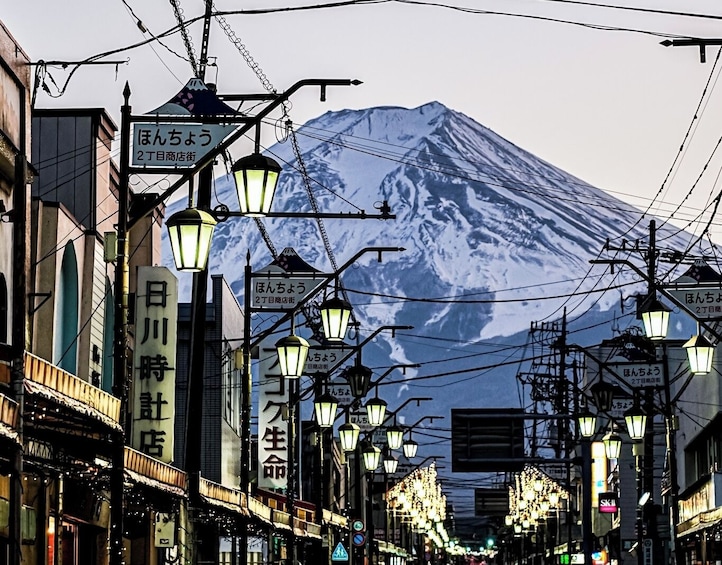 From Tokyo: Mt.Fuji 5th Station, Kawaguchiko, Fuji Street,etc. 1Day Tour