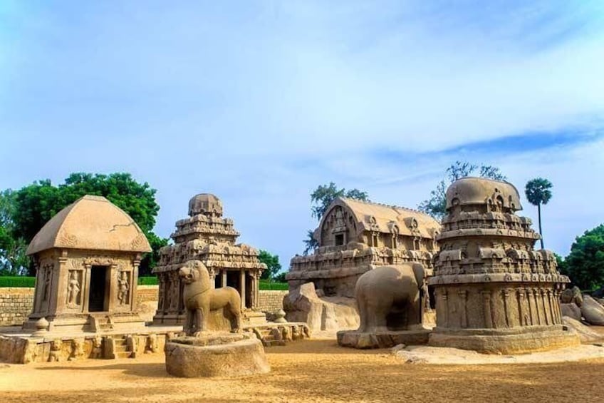 Five Rathas Mahabalipuram 