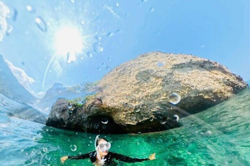 Tour and Snorkeling in Los Arcos de Mismaloya National Park