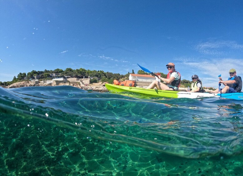 Picture 5 for Activity Pula: Islands, cliffs and cave, kayak tour with snorkeling