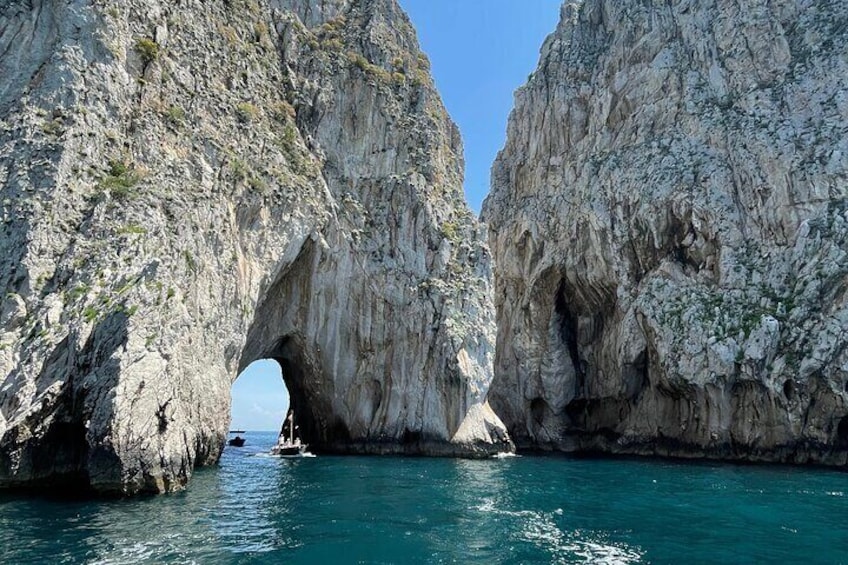 Full day private boat tour to the Island of Capri