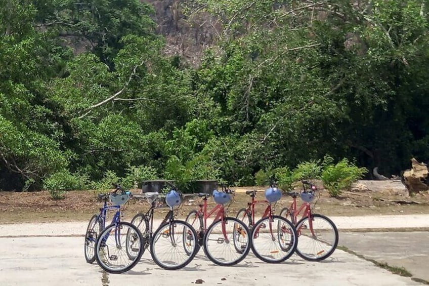 Explore Gracie Rock Bike Canoe and Cave Private Adventure