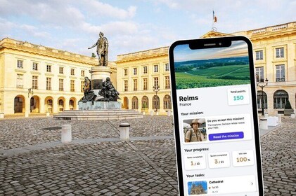 Reims Exploration Game and City Tour on your Phone