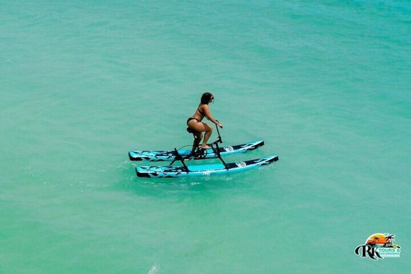 Luxury Rktours Water Bike Drone shot