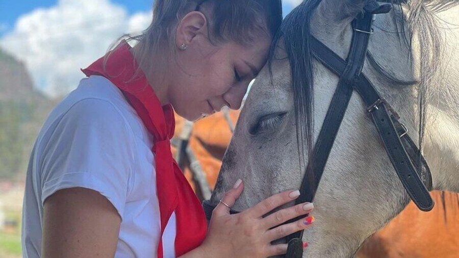 Saying goodbye was an emotional experience for our Estonian friend