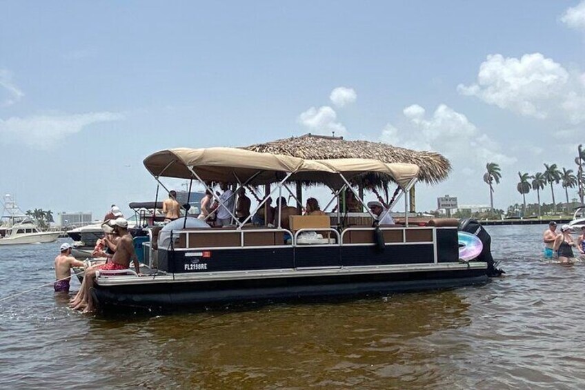 Pontoon Boat Getaway of Fort Lauderdale