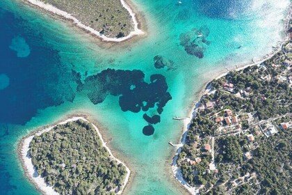 Trogir, Blue Lagoon, and 3 Islands Luxury Speedboat Tour in Split