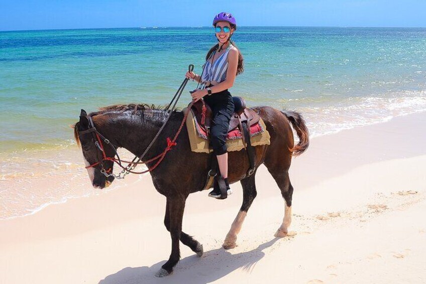 Shared horseback riding Punta Cana Beach