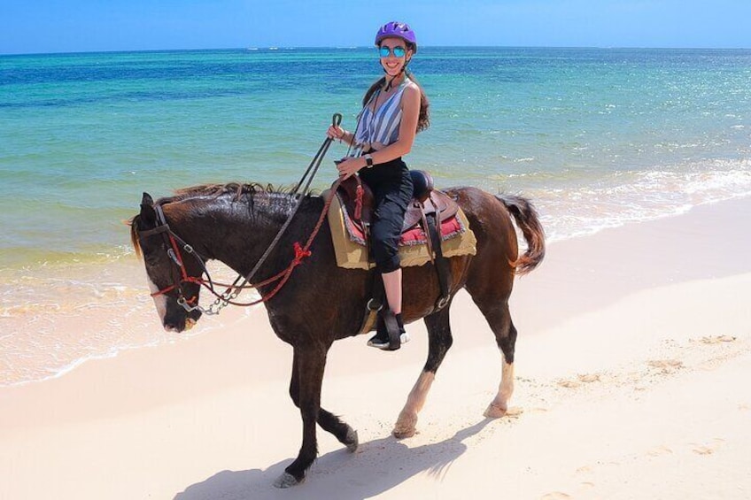 Shared horseback riding Punta Cana Beach