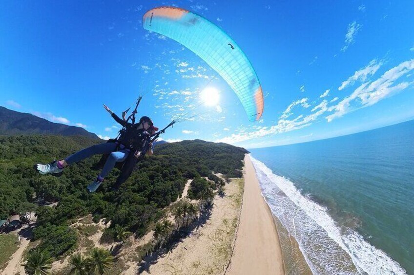 Soar like a bird on a tandem paragliding flight.