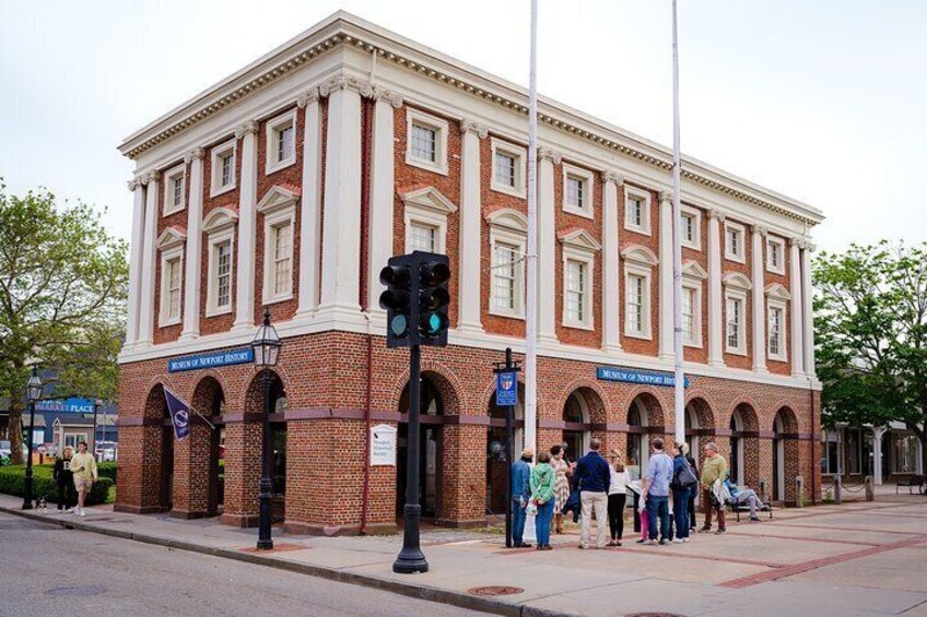 All tours meet at the Museum of Newport History at the Brick Market.