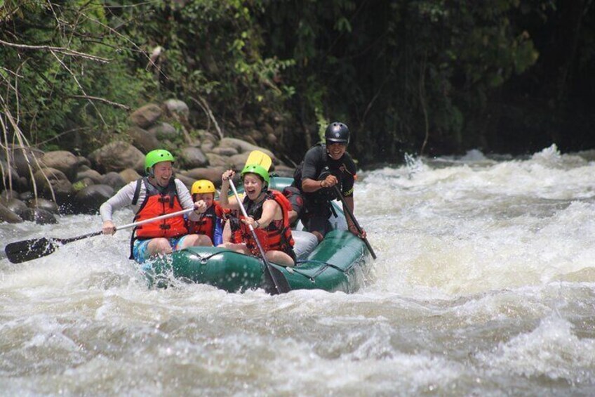 White Water Rafting Sarapiqui River From Arenal