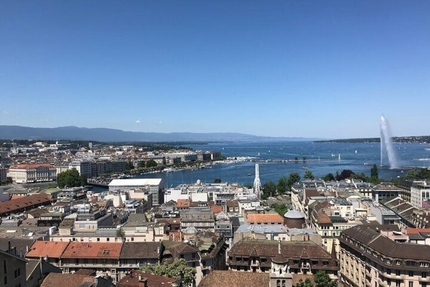 View from the tower of Saint Pierre Cathedral
