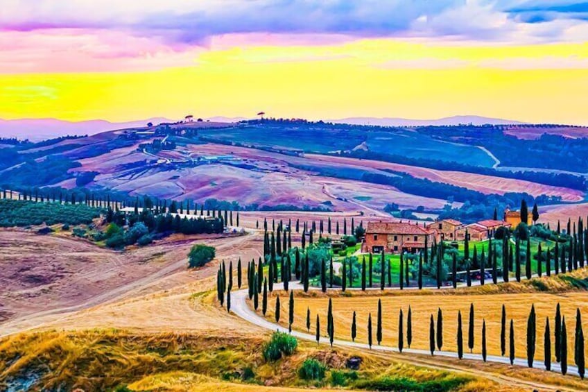 No painting nor postcards, you will live the real Tuscan dream in this amazing places 