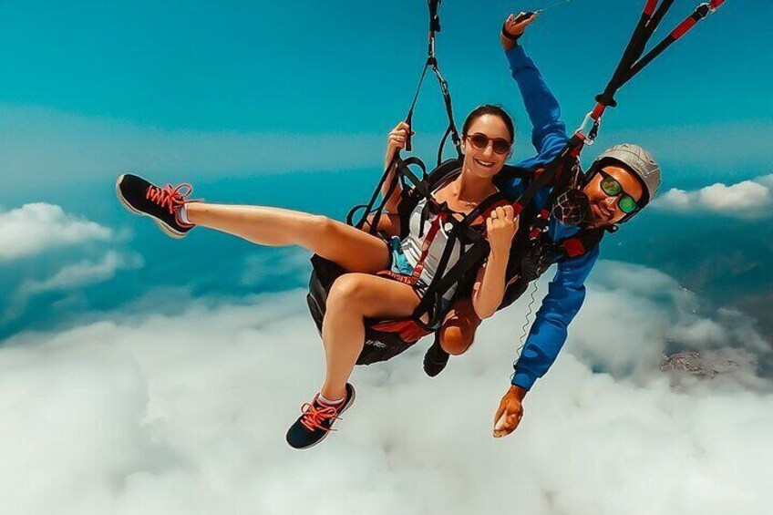 You will feel like birds above the clouds!