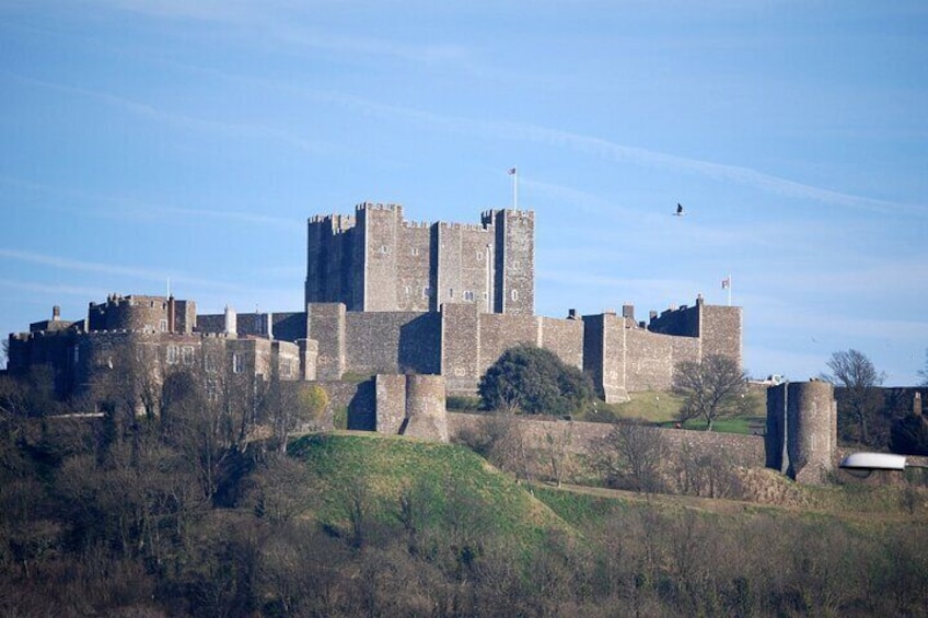 Canterbury Dover Castle and White Cliff Private Tour with Passes