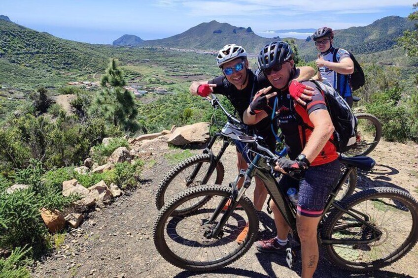 E-bike Ride at Teide National Park