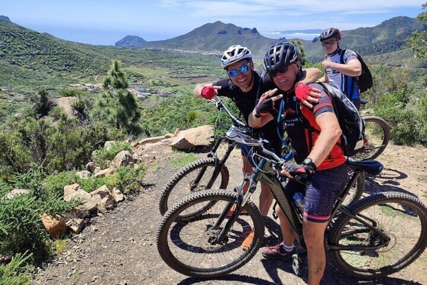 E-bike Ride at Teide National Park