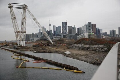 ポートランズの都市再生プロジェクトの共有ウォーキングツアー