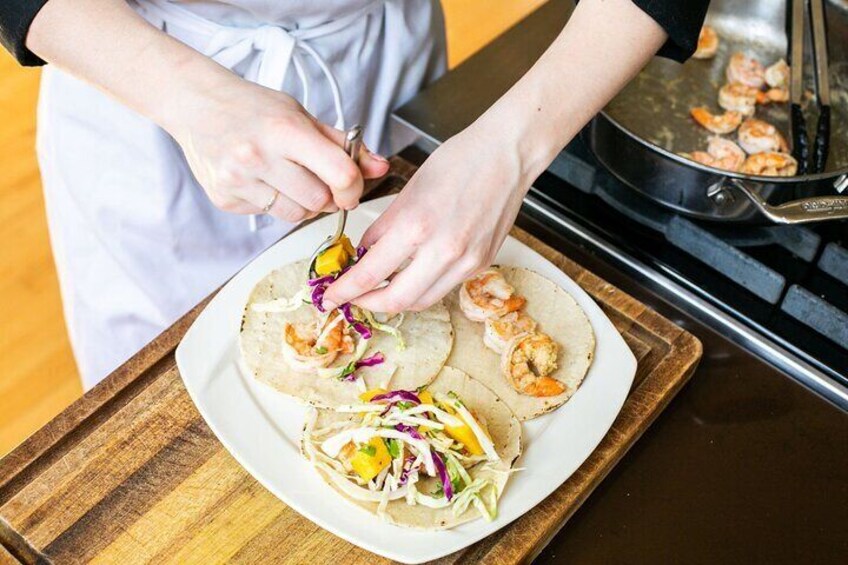 Sensational Tacos Making Class In Boca Raton