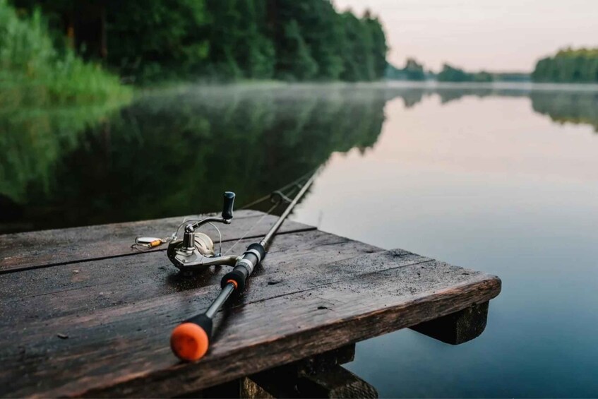 Picture 1 for Activity Rovaniemi: Summer Fishing Tour in Arctic Nature & BBQ