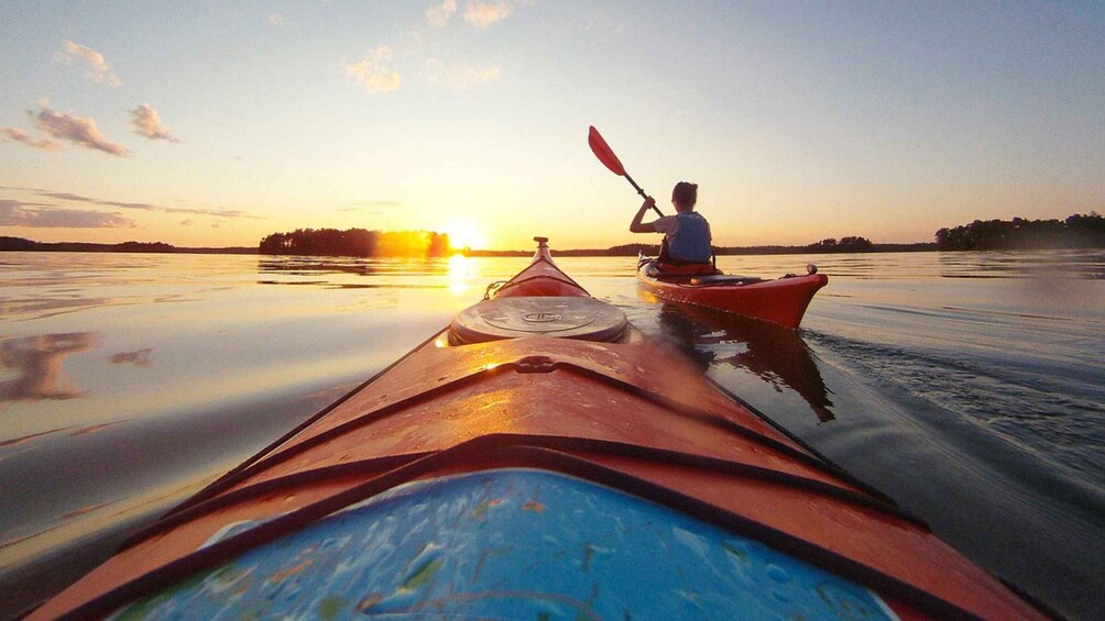 Picture 2 for Activity Rovaniemi: Arctic Canoeing Trip & Barbeque