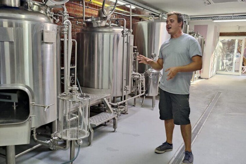 Beer & Chocolate Tasting in a Brewery-Distillery