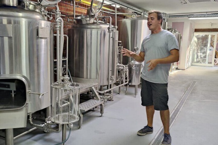 Beer & Chocolate Tasting in a Brewery-Distillery
