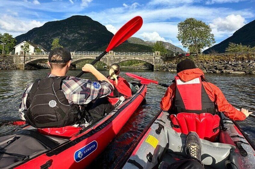 Guided Adventure on Fjord Kayaking in Hellesylt, Norway