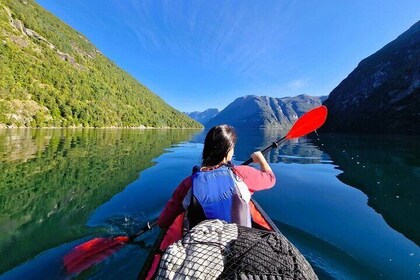 Guided Adventure on Fjord Kayaking in Hellesylt, Norway